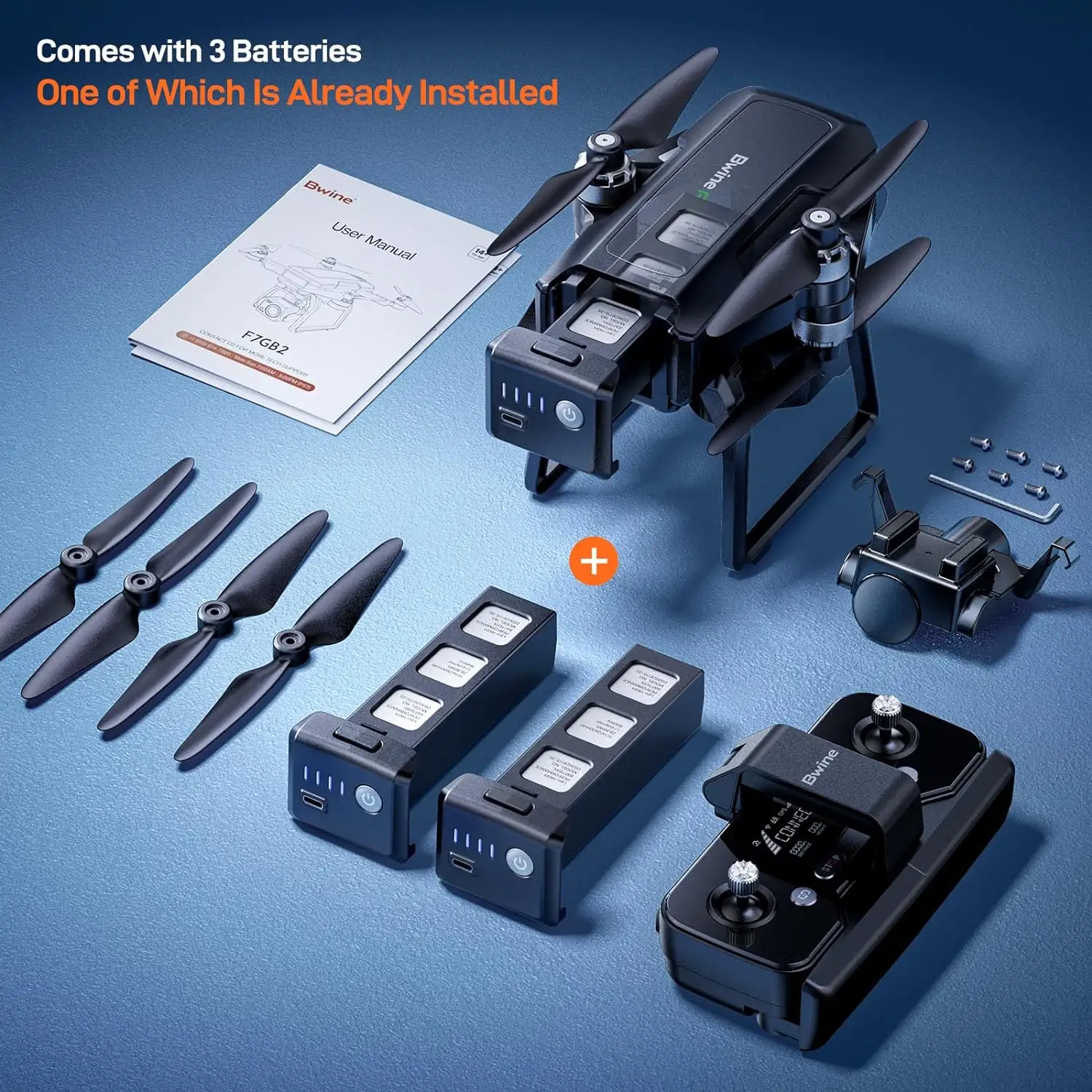 Bwine F7 GPS Drones with Camera for Adults 4K Night Vision - 81fgnufuuml._ac_sl1500_